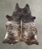 Grey Brindle XX-Large Brazilian Cowhide Rug 8'2