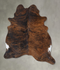Dark Brindle X-Large Brazilian Cowhide Rug 7'3