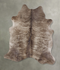 Medium Brindle Large Brazilian Cowhide Rug 6'5
