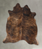 Dark Brindle X-Large Brazilian Cowhide Rug 6'10