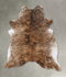 Medium Brindle X-Large Brazilian Cowhide Rug 7'4