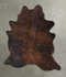 Dark Brindle X-Large Brazilian Cowhide Rug 6'11