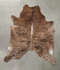 Medium Brindle XX-Large Brazilian Cowhide Rug 7'7
