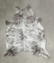 Grey Brindle X-Large Brazilian Cowhide Rug 6'11