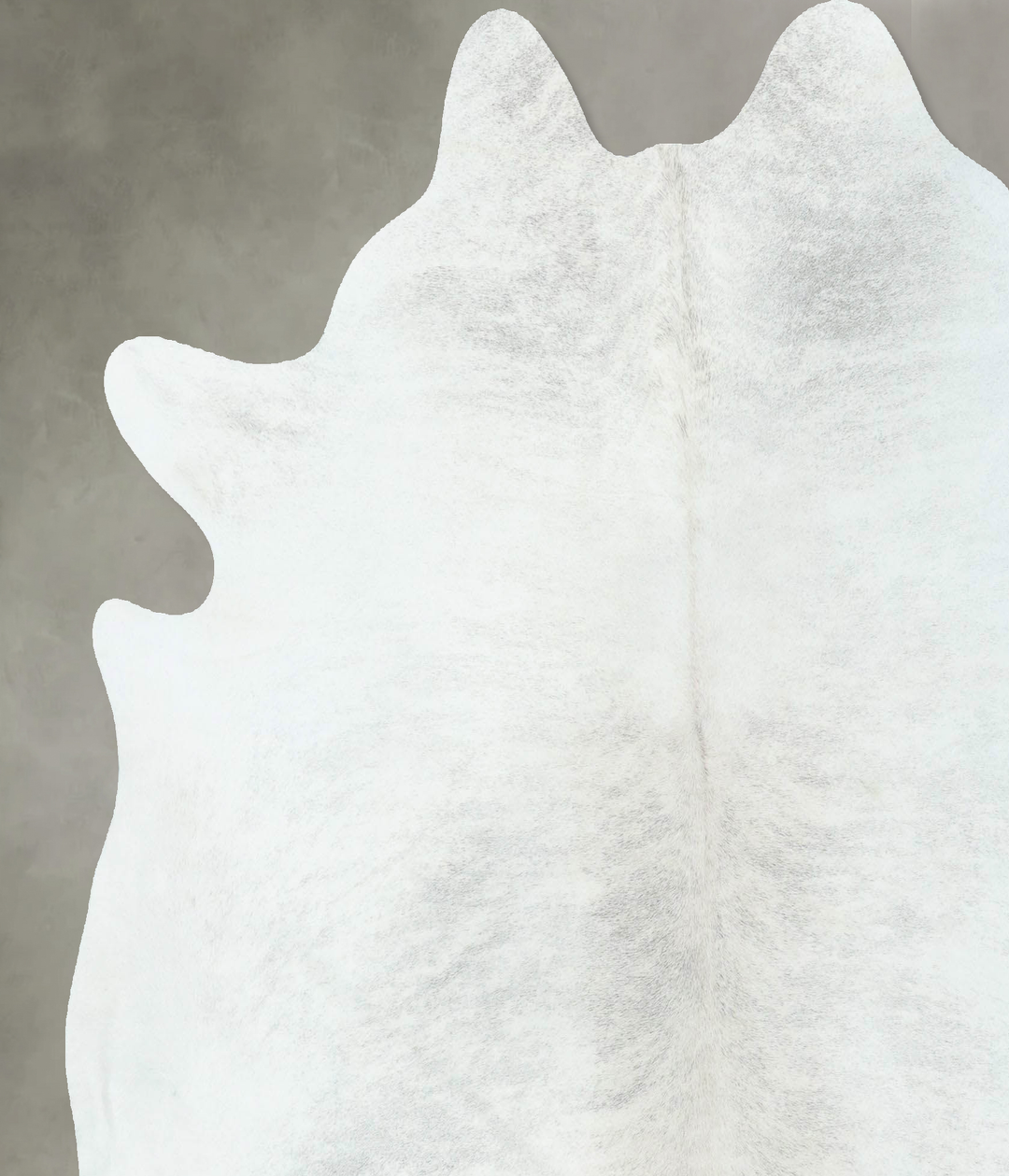 Grey Brindle X-Large Brazilian Cowhide Rug 6'10"H x 6'7"W #B18566 by H