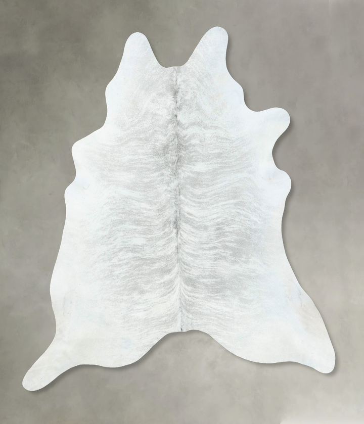 Grey Brindle XX-Large Brazilian Cowhide Rug 7'10"H x 6'9"W #B18567 by Hudson Hides