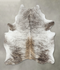 Grey Brindle Large Brazilian Cowhide Rug 6'7