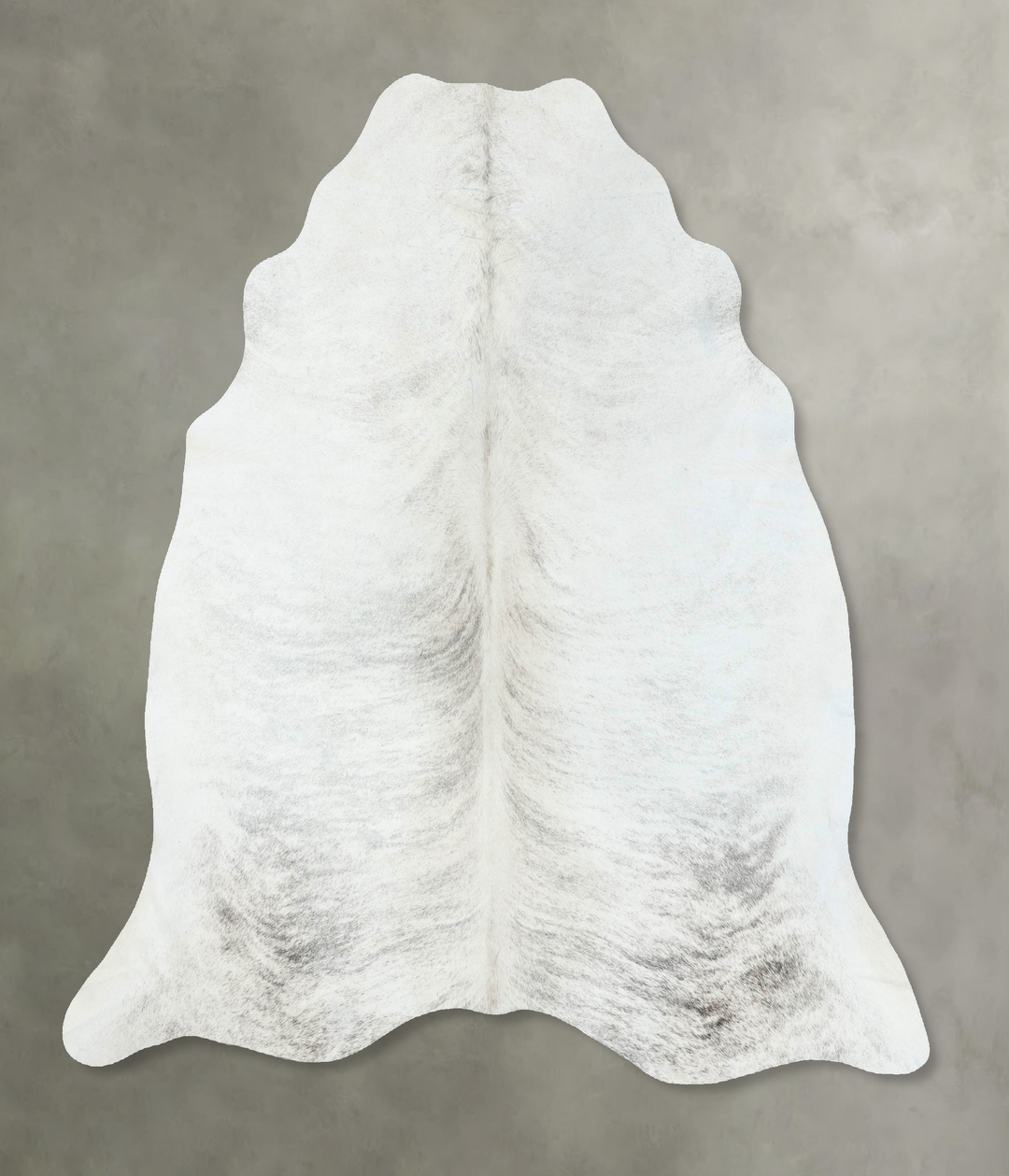 Grey Brindle X-Large Brazilian Cowhide Rug 6'6"H x 6'3"W #B18596 by Hu