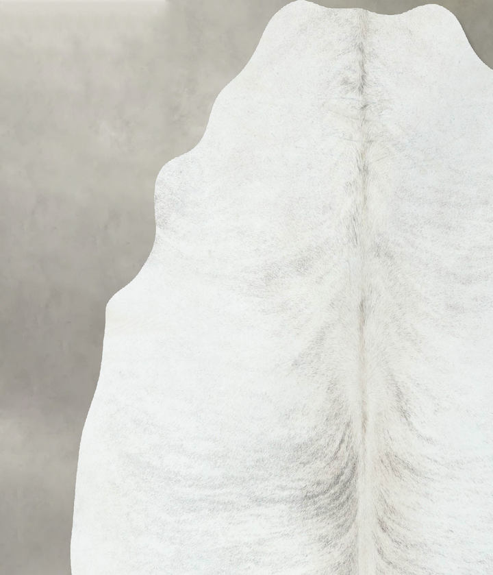 Grey Brindle X-Large Brazilian Cowhide Rug 6'6"H x 6'3"W #B18596 by Hudson Hides