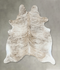 Light Brindle Large Brazilian Cowhide Rug 6'8