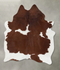 Brown and White X-Large Brazilian Cowhide Rug 7'9