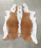 Brown and White Regular X-Large Brazilian Cowhide Rug 7'8