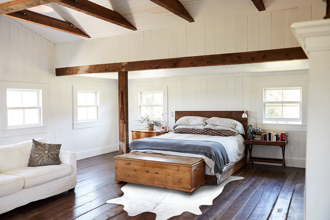 Grey Brindle XX-Large Brazilian Cowhide Rug 8'6"H x 7'0"W #B19141 by H