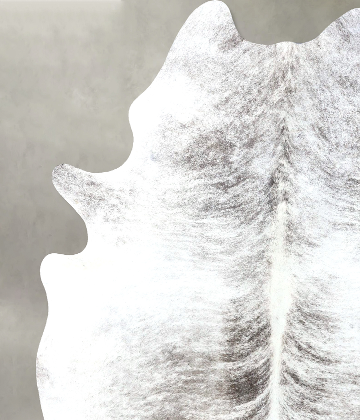 Grey Brindle XX-Large Brazilian Cowhide Rug 8'2"H x 6'2"W #B19145 by Hudson Hides