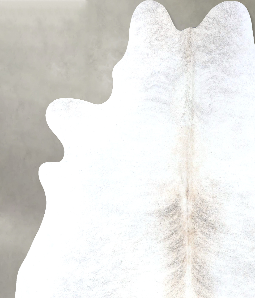 Grey Brindle X-Large Brazilian Cowhide Rug 7'2"H x 6'8"W #B19158 by Hu