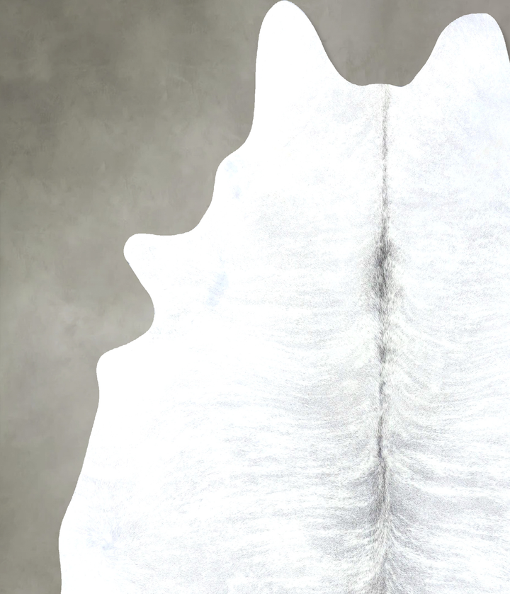 Grey Brindle XX-Large Brazilian Cowhide Rug 8'2"H x 7'3"W #B19160 by Hudson Hides