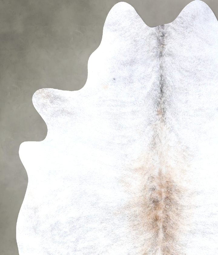 Grey Brindle X-Large Brazilian Cowhide Rug 7'5"H x 6'1"W #B19164 by Hudson Hides