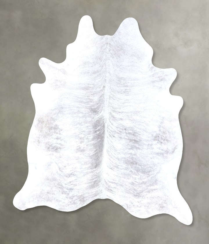 Grey Brindle XX-Large Brazilian Cowhide Rug 7'10"H x 6'10"W #B19172 by Hudson Hides