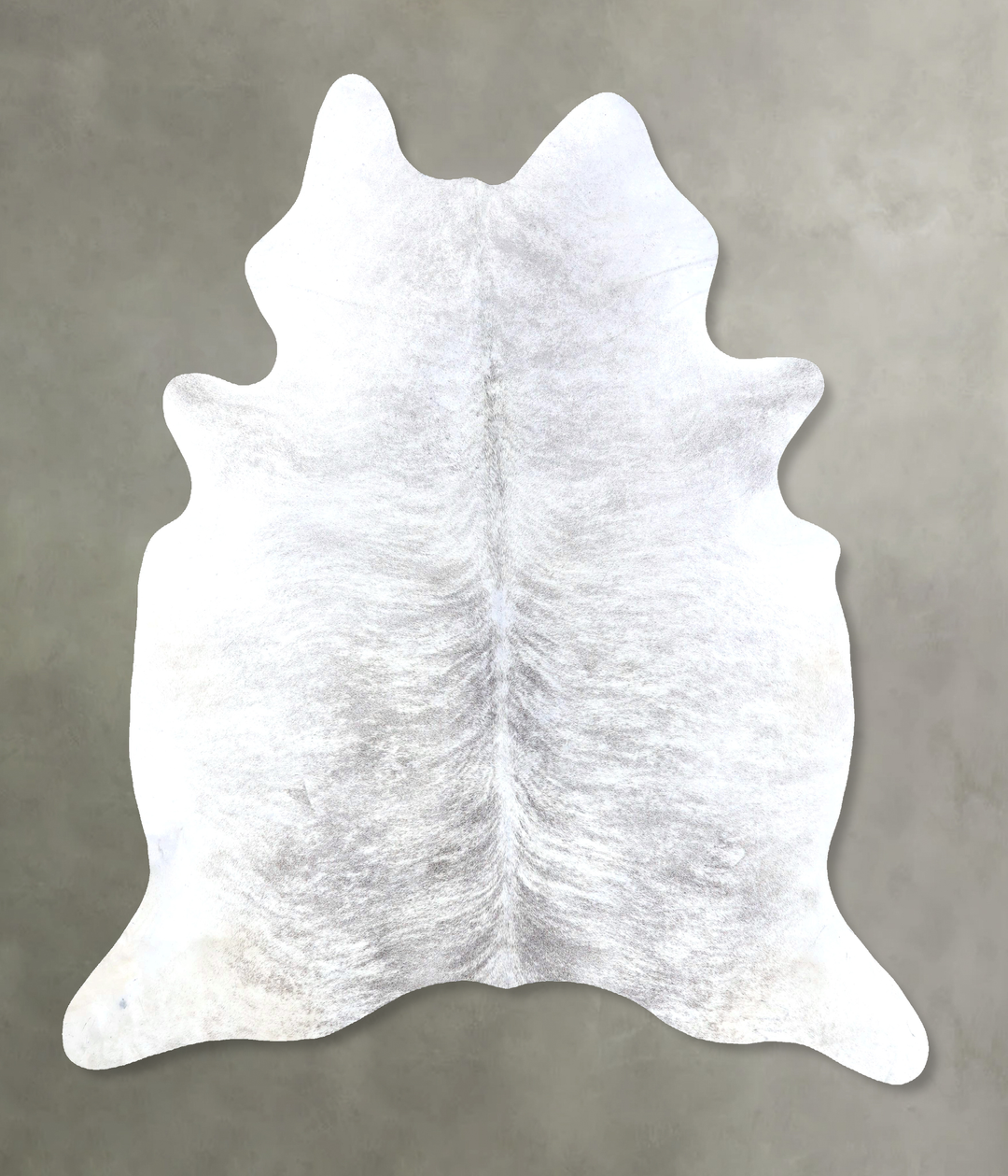 Grey Brindle XX-Large Brazilian Cowhide Rug 8'2"H x 6'11"W #B19173 by