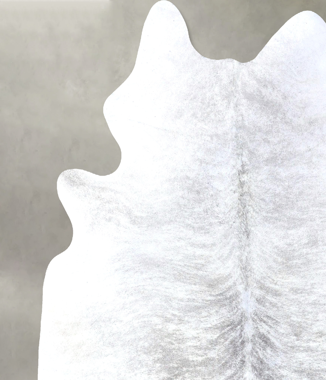 Grey Brindle XX-Large Brazilian Cowhide Rug 8'2"H x 6'11"W #B19173 by