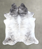 Grey Brindle XX-Large Brazilian Cowhide Rug 8'0