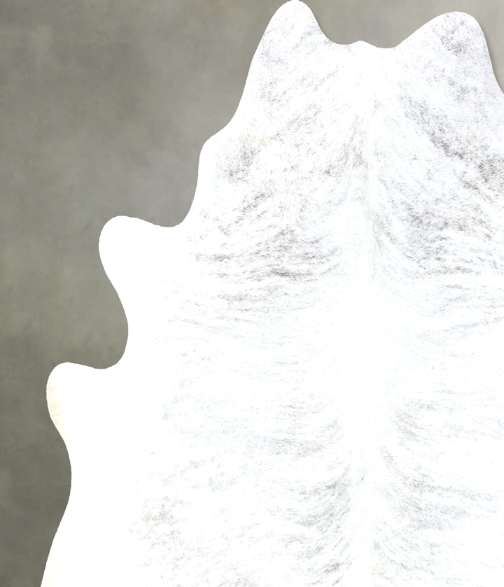 Grey Brindle X-Large Brazilian Cowhide Rug 7'4"H x 6'7"W #B19213 by Hudson Hides