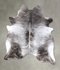 Grey Brindle XX-Large Brazilian Cowhide Rug 8'7