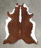 Hereford XX-Large Brazilian Cowhide Rug 8'0