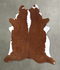 Hereford XX-Large Brazilian Cowhide Rug 7'7