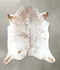 Salt and Pepper Brown X-Large Brazilian Cowhide Rug 6'11