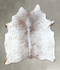 Salt and Pepper Brown Large Brazilian Cowhide Rug 7'0