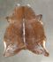 Salt and Pepper Brown Large Brazilian Cowhide Rug 6'4