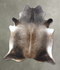Grey with Beige XX-Large Brazilian Cowhide Rug 8'3