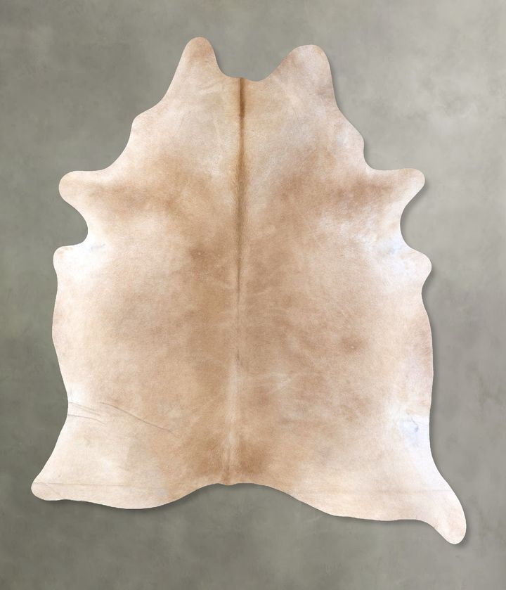 Beige XX-Large Brazilian Cowhide Rug 8'3"H x 6'4"W #B19926 by Hudson Hides