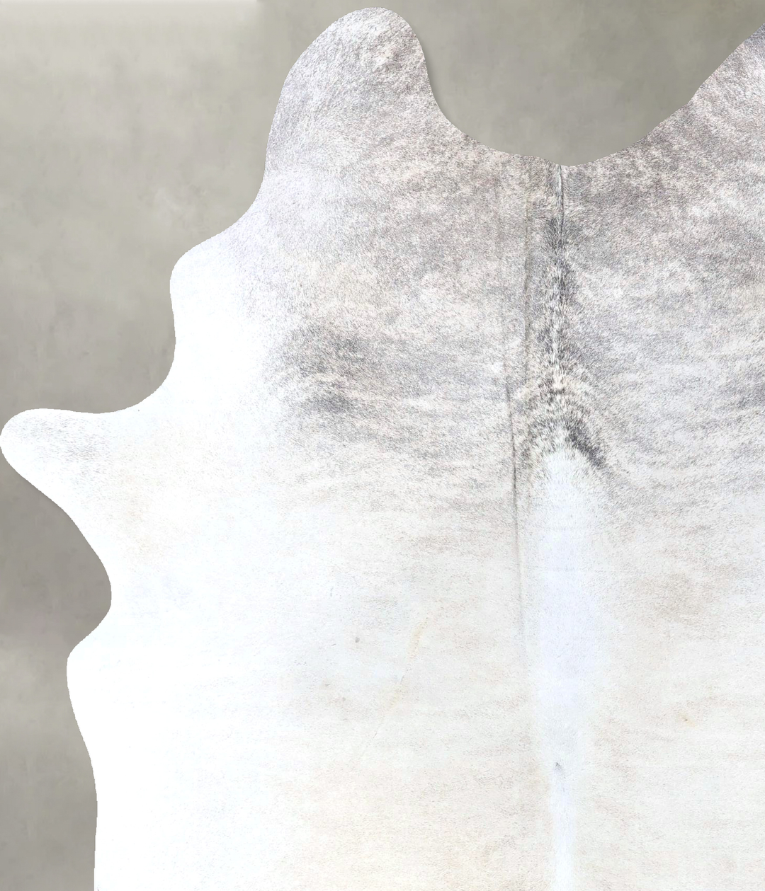 Grey Brindle X-Large Brazilian Cowhide Rug 7'9"H x 5'9"W #B19948 by Hu