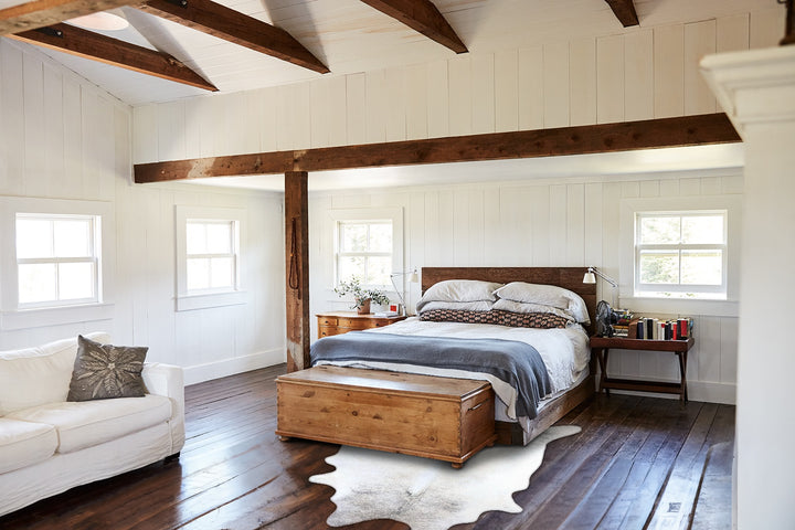 Grey Brindle X-Large Brazilian Cowhide Rug 7'9"H x 5'9"W #B19948 by Hudson Hides