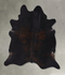Dark Brindle XX-Large Brazilian Cowhide Rug 8'2