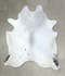 Salt and Pepper Black XX-Large Brazilian Cowhide Rug 8'3