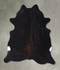 Dark Brindle XX-Large Brazilian Cowhide Rug 8'0