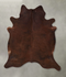 Medium Brindle XX-Large Brazilian Cowhide Rug 7'11