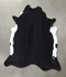 Black and White XX-Large Brazilian Cowhide Rug 7'10