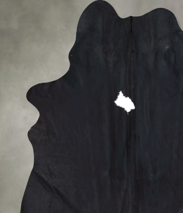 Black and White XX-Large Brazilian Cowhide Rug 8'1"H x 6'6"W #B20326 by Hudson Hides