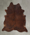 Medium Brindle XX-Large Brazilian Cowhide Rug 8'0