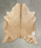 Beige X-Large Brazilian Cowhide Rug 7'4