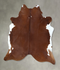 Brown and White Regular XX-Large Brazilian Cowhide Rug 8'9