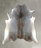Grey with Beige X-Large Brazilian Cowhide Rug 7'6