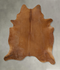 Solid Brown XX-Large Brazilian Cowhide Rug 8'8