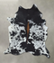Chocolate and White XX-Large Brazilian Cowhide Rug 8'11