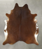 Warm Caramel XX-Large Brazilian Cowhide Rug 8'8