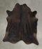 Solid Black XX-Large Brazilian Cowhide Rug 8'1